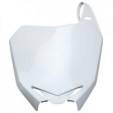 Pole numerowe (plastron) husqvarna tc/fc `19-20, tx/fx `19-20 kolor biały oem